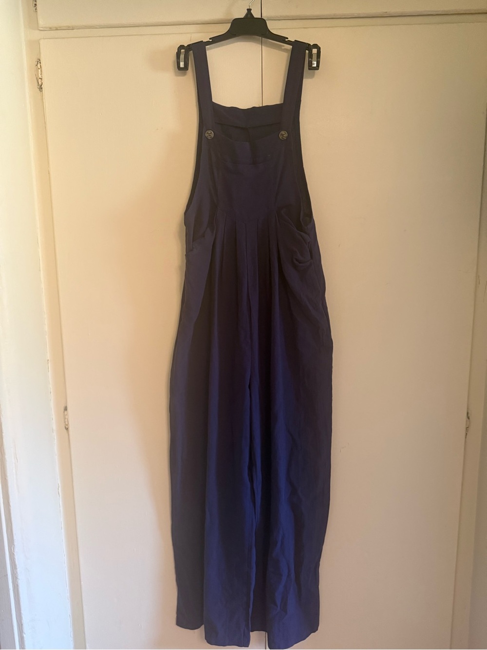 Cotton overalls in midnight blue 🔵